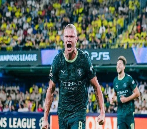 12连斩狂轰22球，哈兰德追平C罗神迹，曼城客场20完胜西甲第三