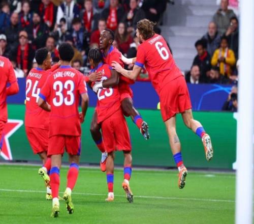 疯狂欧冠:1夜9场比赛狂轰43球!巴黎72巴萨61阿森纳40马竞