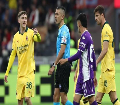 意媒：意大利裁判协会证实，上轮意甲AC米兰的点球是误判