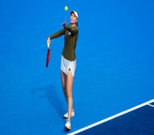 莱巴金娜20击败费尔南德斯晋级东京赛八强，距入围年终只差一胜