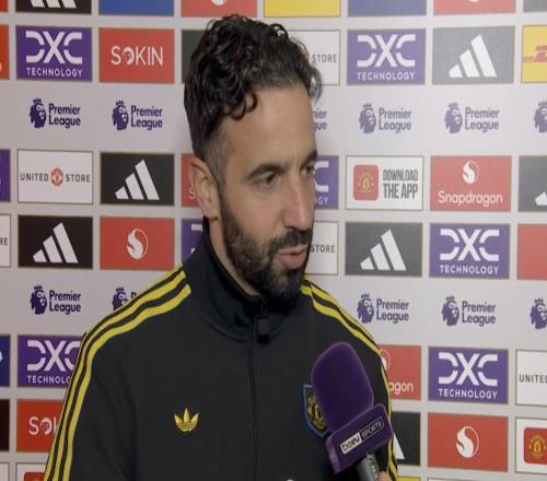 阿莫林：我能感觉到球队最后阶段有点紧张，但和过去不同了