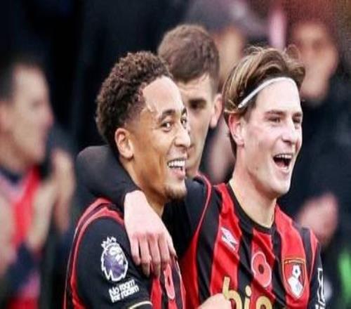 首轮不敌利物浦后，伯恩茅斯已经8轮不败并升至英超第二