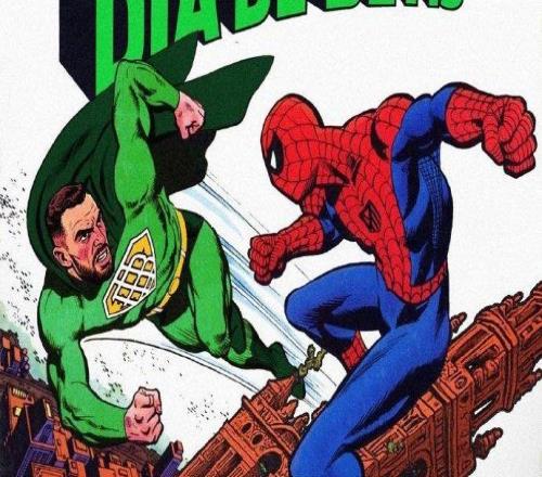 马竞vs贝蒂斯赛前海报:蜘蛛侠大战绿灯侠