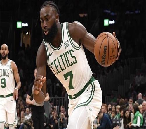 凯尔特人官方：今日杰伦布朗可出战与骑士之战