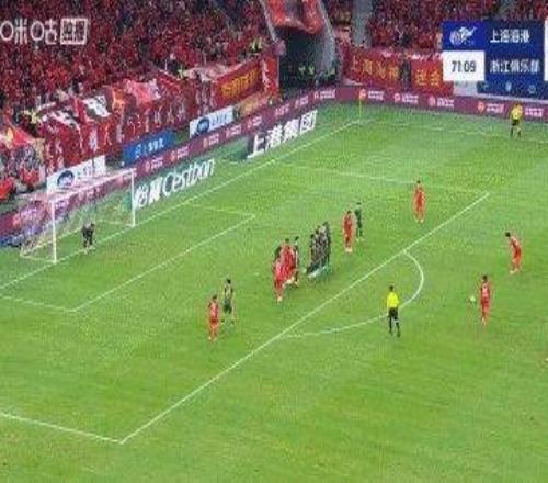 【中超】刘浩帆乌龙王燊超世界波海港3比0浙江