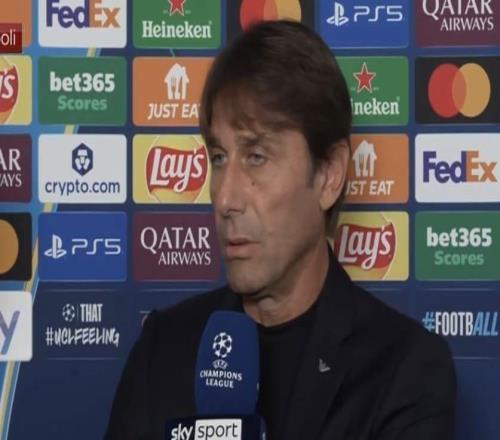 孔蒂：欧冠是完全不同的世界，我们的目标是比法兰克福多进1个