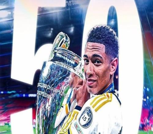 里程悲！贝林厄姆超越皇马传奇加冕欧冠最年轻的50场先生