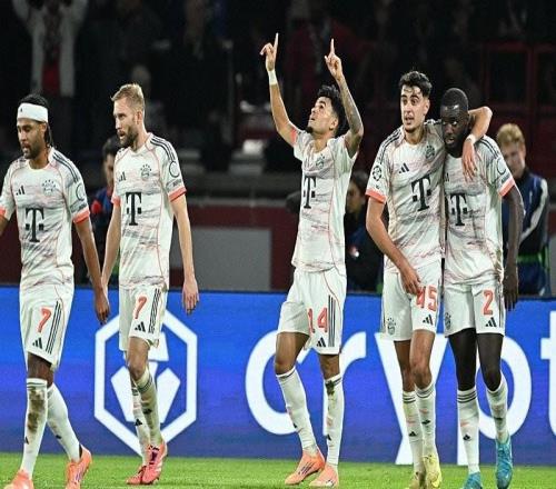 遭拜仁五连杀，为巴黎欧冠对同一对手的最长连败