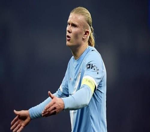 哈兰德26岁之前欧冠已打入54球，仅次于梅西