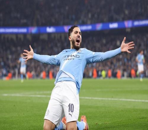 替补破门，曼城中场谢尔基斩获欧冠生涯处子球