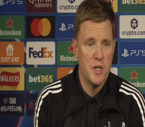 埃迪豪：吉马良斯为了上场说感觉很好没想到能执教纽卡4年