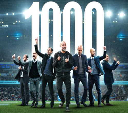 英超23亿大战！瓜迪奥拉迎执教1000场：715胜40冠顶级大师