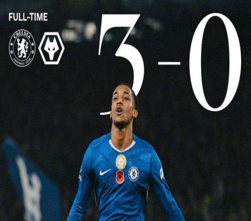 切尔西3比0狼队暂居第二，加纳乔两助攻，内托面对旧主定胜局