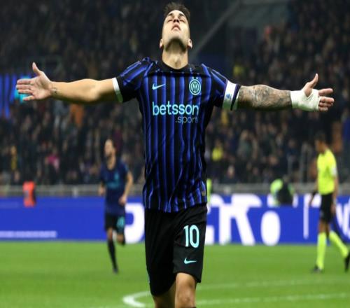 国米20，阿根廷锋霸闪击破门，连续7年意甲进球上双，被主帅大赞