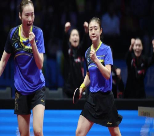 12年后，陈梦又一次帮山东拿到全运会乒乓球女团金牌