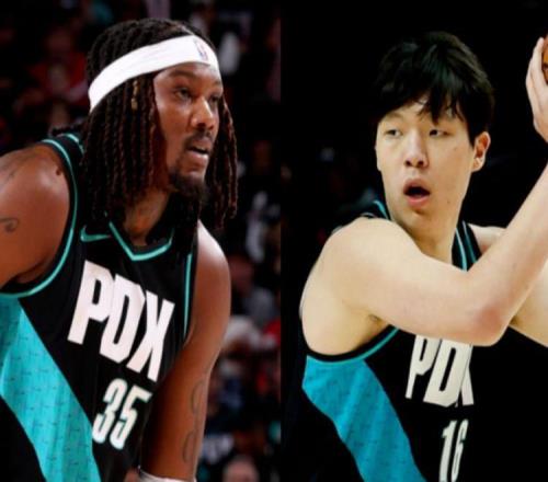 哇塞！开拓者对中锋“动手”了，恭喜杨瀚森