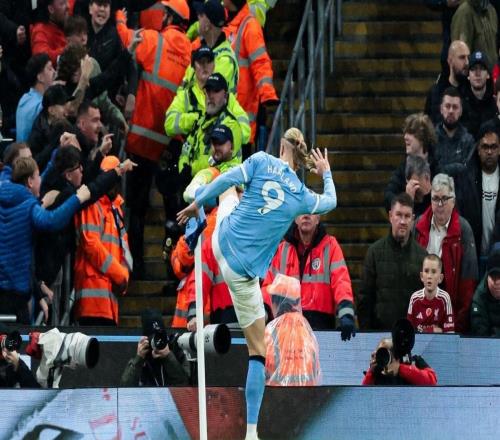 这次能否达成百球里程碑哈兰德近5个英超主场均有进球