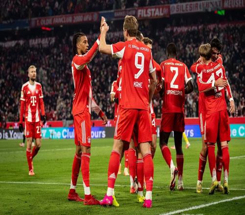 拜仁德甲前11轮拿到31分，追平历史同期最佳纪录