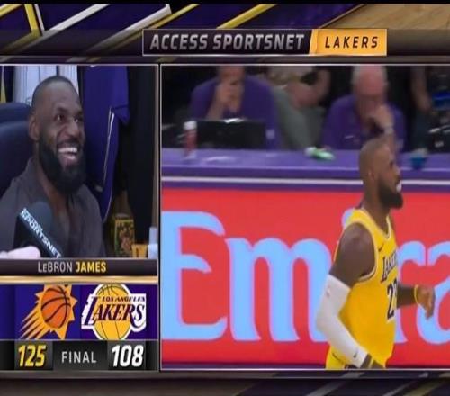 詹姆斯谈脚伤：这就是所谓的老了，一晚过去就会多了些新毛病