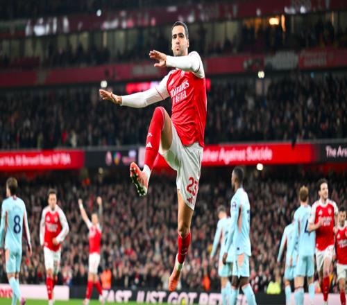 英超：阿森纳20布伦特福德5分领跑梅里诺传射萨卡补刀赖斯伤退