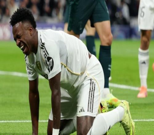 维尼修斯已遭遇各项赛事连续15场进球荒，近2个月0球2助攻