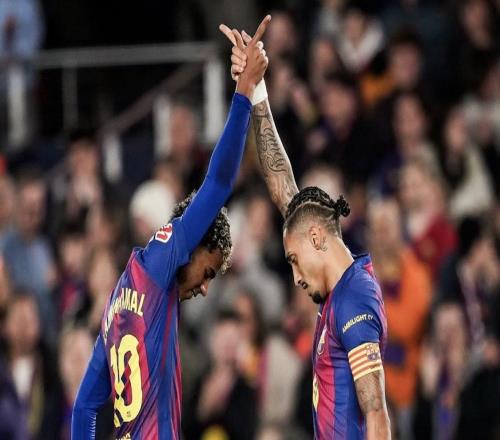 巴萨已连续37场西甲进球，为队史第二长纪录