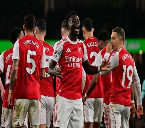 TA：赖斯与萨卡在比赛下半场挺身而出，枪手还需加强左路进攻