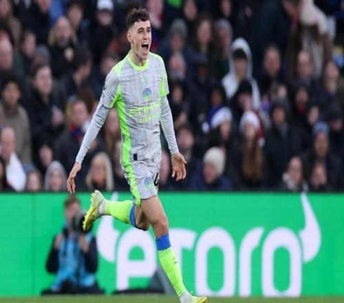 曼城30轻取水晶宫！福登回暖谢尔基成“新丁丁”，阿森纳压力大