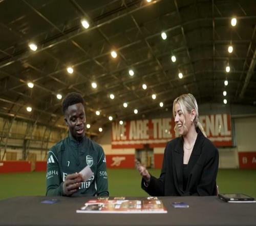 萨卡：边锋位置我最崇拜内马尔戴维拉亚未来适合当教练