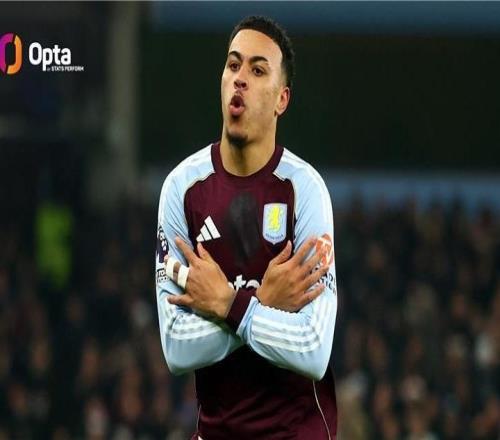 摩根罗杰斯连场英超双响，自1998年以来维拉球员第一人