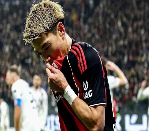 加盟德甲劲旅法兰克福仅半个赛季，日本国脚堂安律便迅速站稳脚跟