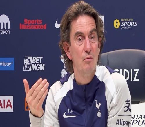 弗兰克：之前几个主场球迷表现很好，上一场有点嘘声问题不大