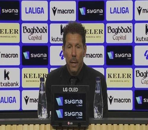 西蒙尼：照上半赛季的表现，我们能进欧冠但没法争冠