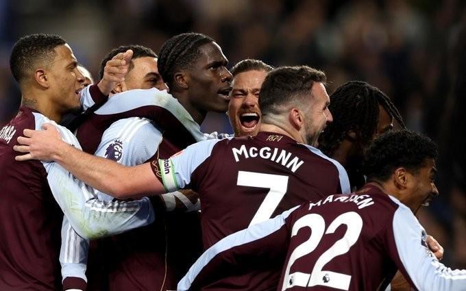 维拉过去6轮比赛拿到15分，为英超球队同期拿分最多