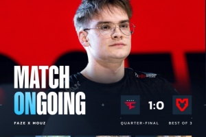 真就必须先进地狱？MOUZ连追8分白忙活 FaZe险遭翻盘赢图一