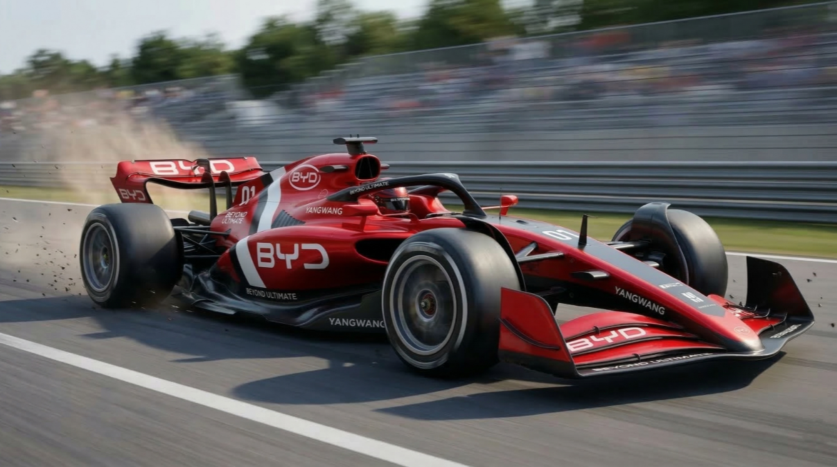 打破70年历史空白，比亚迪计划进军F1赛事
