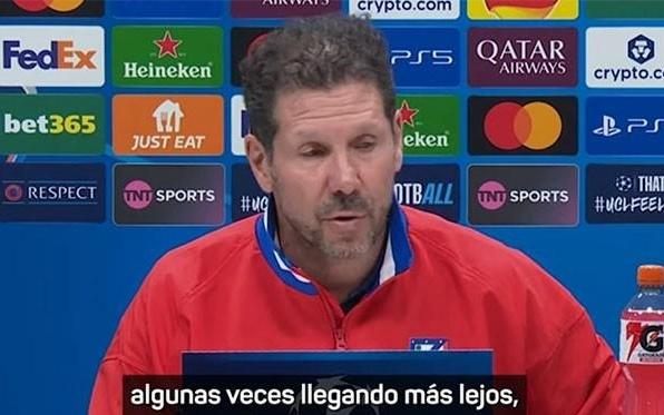 西蒙尼：明天最好先进热刺一个，让他们