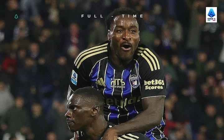 比萨终结开季10轮不胜，时隔34年半再