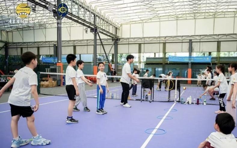 粤港澳大湾区青少年体育发展计划网球培训增城站开营