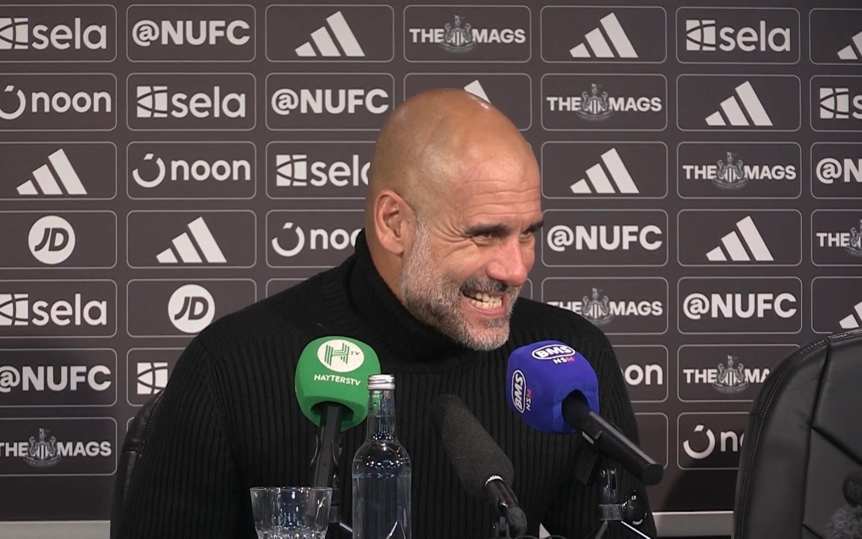 瓜帅：这场比赛是英超的宣传片关于裁