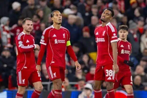 利物浦双线溃败！3大主力沦为卧底球