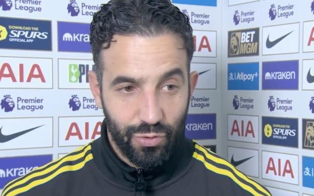 阿莫林：从整场来看是我们丢了2分谢