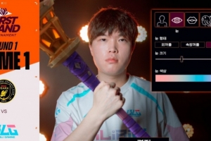 LCK美工发力了BLGvsBFX视频封面：拿大棒的Bin皮城女警Viper