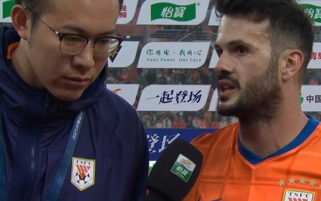 卡扎：感谢克雷桑本赛季两度让点，有信