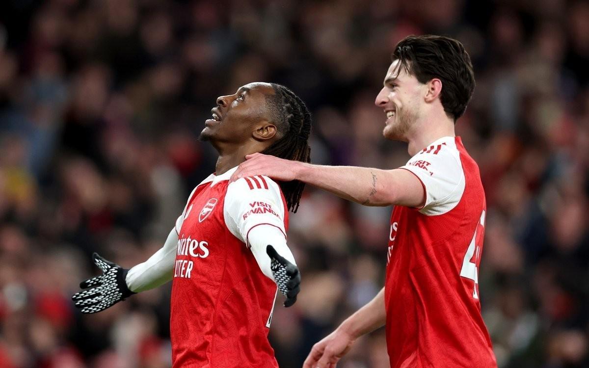 埃泽完成英超史上第400个帽子戏法，为阿森纳队史第23人