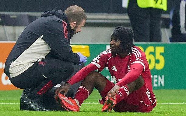 邮报：弗林蓬将伤缺6周，利物浦正印右