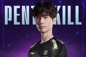 Leave塞纳砍下职业生涯第二个五杀 同时也是第三赛段的第六个五杀