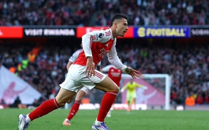 30胜8平，阿森纳在马丁内利进球的英超比赛中从未遭遇失利