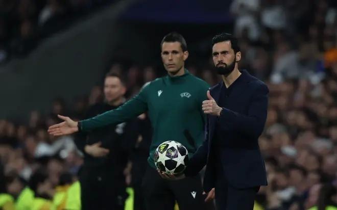 马卡：带队击败曼城后，阿韦洛亚第二天