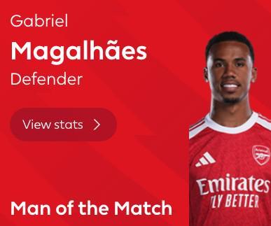 攻防俱佳，加布里埃尔当选伯恩利vs阿